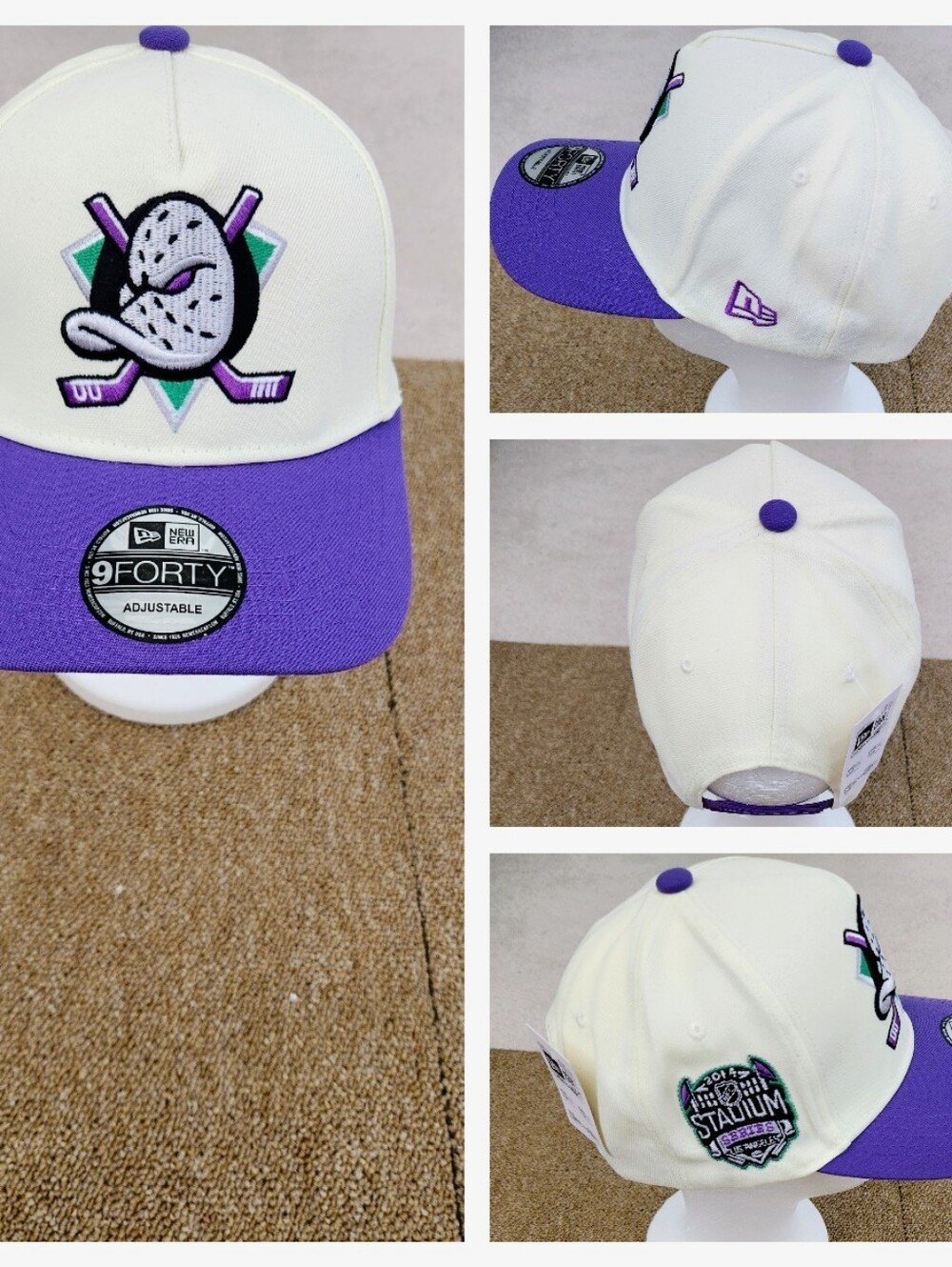 ANAHEIM DUCKS NHL HOCKEY SNAPBACK HAT.